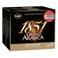 Legal 1851 café torrefié moulu intense n°7 4x250g - 1kg