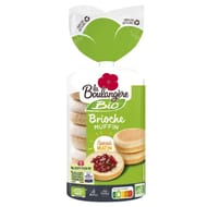 La Boulangère brioche muffin bio x5 250g