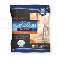 Noix de Saint Jacques avec corail 10-20 pièces 300g