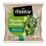 D'Aucy fleurettes de brocolis juste à rechauffer 750g