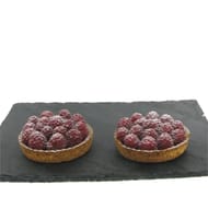 Tartelette aux framboises x2