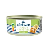 Cote crabe et crevettes 105g
