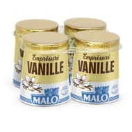 Malo emprésuré vanille pot carton 4x125g