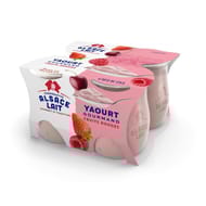 Alsace Lait yaourt gourmand brassé fruits rouges 4x125g