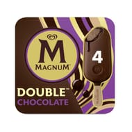 Magnum bâtonnet deluxe chocolat 4x85ml 284g