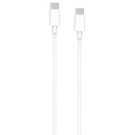 Wow câble usb c/ usb c 2m 3a blanc WCBLCC2MW
