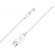 Bigben connected câble usb a/micro usb 3a 1.2m 2.1a recyclé blanc CBLMIC1M2RW