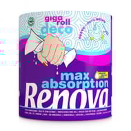Renova essuie tout giga roll déco 1 rouleau