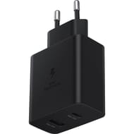 Samsung chargeur secteur rapide duo 35w+15w usbc usbc noir EP-TA220NB