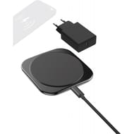 Bigben connected chargeur induction 15-7.5W + Chargeur usb c noir INDUCCS1575WB
