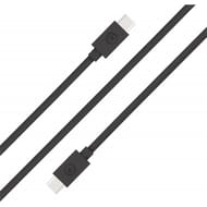 Bigben connected câble usb c/usb c 2m noir 100% plastique 3a