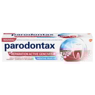 Parodontax dentifrice réparation active gencives menthe fraiche 75ml
