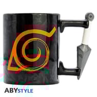 Mug 460 ml 3d anse  kunai konoha naruto shippuden