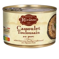 Maison riviere cassoulet toulousain au porc 420g