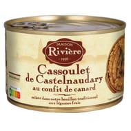 Maison riviere cassoulet de castelnaudary au confit de canard 420g