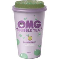 Omg bubble tea thé vert passion pomme 270ml