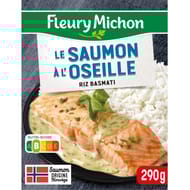 Fleury michon le saumon sauce oseille 290g