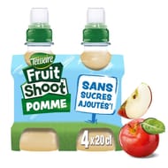 Teisseire fruit shoot au jus de pomme 4x20 cl