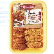 Le Gaulois ailes de poulet ail et piment Espelette 470g
