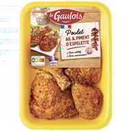 Le Gaulois cuisses de poulet ail et piment d'Espelette 550g