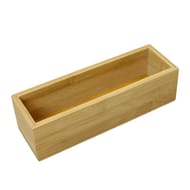 Rangement tiroir bambou 7.5x23x6.2cm fsc