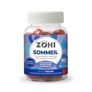 Zohi complément alimentaire sommeil goût fraise ss x30 en gummies -90g