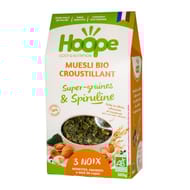 Hoope muesli bio croustillant 3 noix 300g