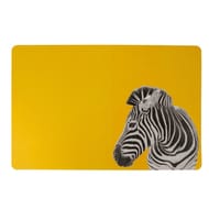 SET DE TABLE PLASTIQUE 43.5X28CM ZEBRE