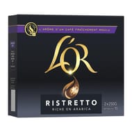 L'or ristretto intensite 11 cafe moulu 2x250g - 500g