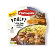 Paul et louise - barquette poulet yassa et boulgour 300g