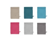 Lot Gants x6 anthracite gris clair turquoise canard framboise 15x21 cm