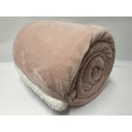Plaid uni150x200cm peach whip