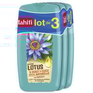Tahiti douche lotus & huile de coco 3x250ml
