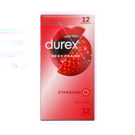 Durex préservatifs sexy fraise standard x12
