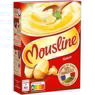 Mousline purée nature, 4 sachets pour 4 personnes (4x130g)