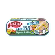 Saupiquet filets de maquereaux legumes grillés - 120g