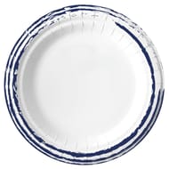 8 assiettes en carton 23 cm brush