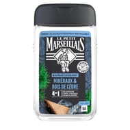 Le petit marseillais douche homme minéraux & bois de cèdre 250ml