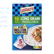 Lustucru riz etuves 10mm 5x180g sachet cuisson