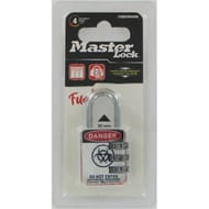 Cadenas combinaison 30mm motif danger