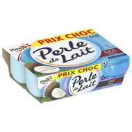 Perle de lait aromatisé coco 6x125g prix choc