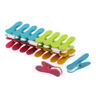 Laguelle pack de 16 pinces clips bimatière