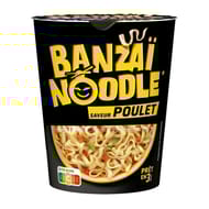 Banzai noodle saveur poulet 67g