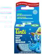 Tinti magique boule de bain bleu 40g