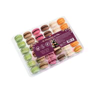 36 macarons + présentoir sapin 435 G