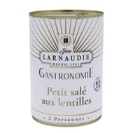 Jean larnaudie petit sale aux lentilles "gastronomie" france boite 1030g