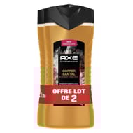 Axe gel douche homme copper santal lot de 2 x 300 ml