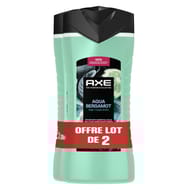Axe gel douche aqua bergamot lot de 2 x 300 ml