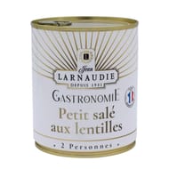 Jean larnaudie petit sale lentille " gastronomie " boite 840g