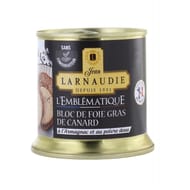 Jean larnaudie bloc de foie gras de canard france "l'emblematique" armagnac et poivre